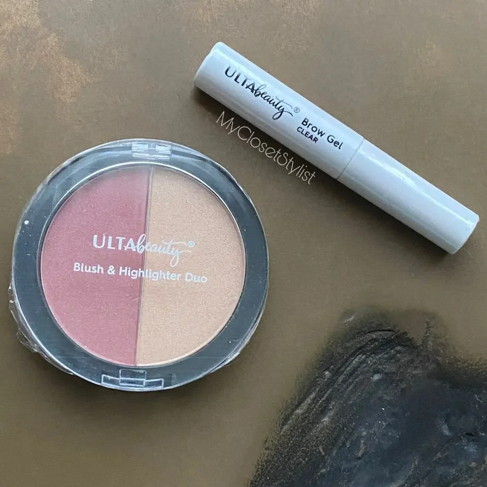 ULTA Beauty Bundle of 2: Blush Highlighter & Brow Gel Makeup NWT SEALED